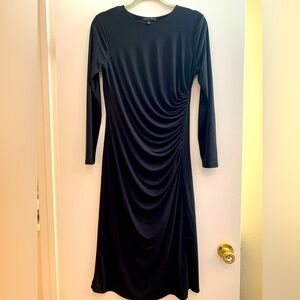 Banana Republic Black Long Sleeved Dress